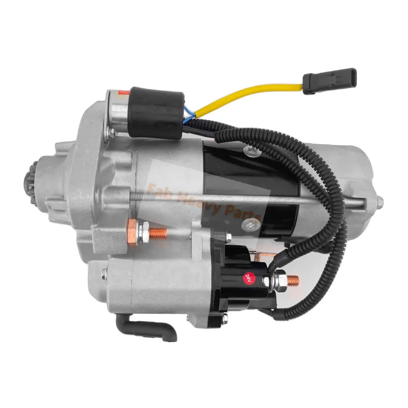 24V 10T Starter Motor 354 - 5671 3545671 Fits for Caterpillar CAT Engine C6.6 C7.1 Excavator 320D 324E 329E Loader 924K 930K 938K 938H - Fab Heavy Parts