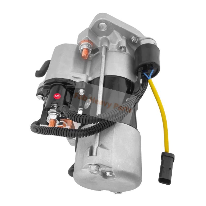 24V 10T Starter Motor 354 - 5671 3545671 Fits for Caterpillar CAT Engine C6.6 C7.1 Excavator 320D 324E 329E Loader 924K 930K 938K 938H - Fab Heavy Parts