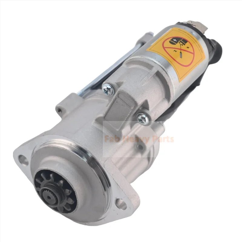 24V 11T Starter Motor 18245 34466 - 20102 for Mitsubishi Engine S4E S4S S4F - Fab Heavy Parts