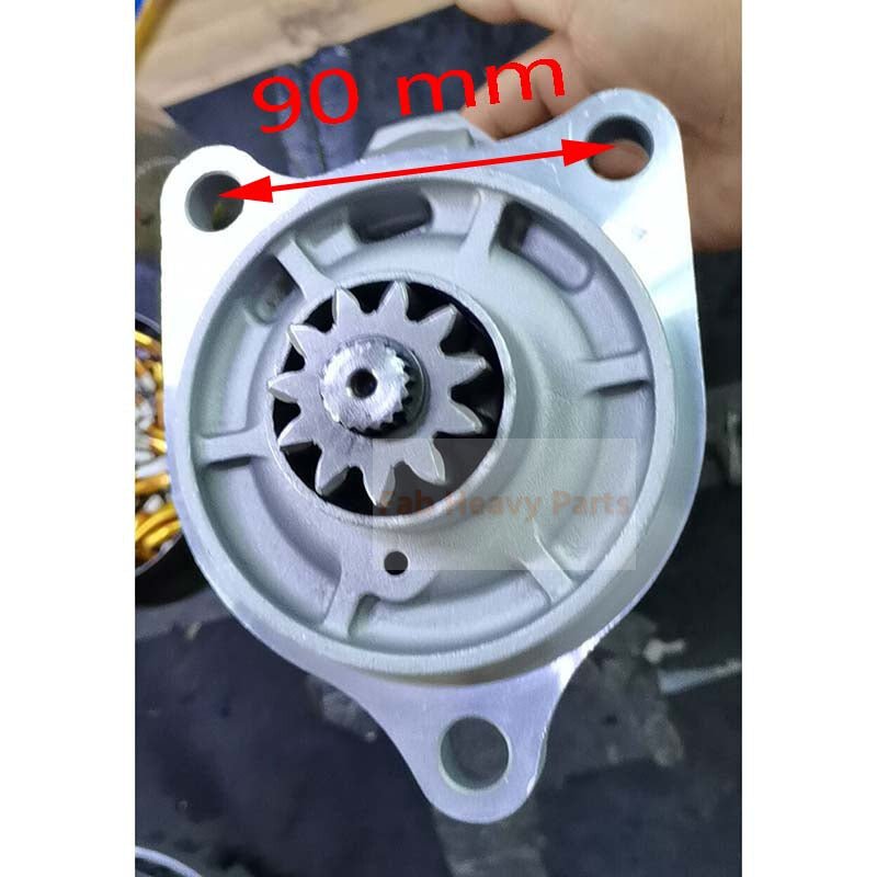 24V 11T Starter Motor 28100 - E0300 28100 - 2875 0365 - 602 - 0028 for Hino Engine P11C P11C - VC Kobelco Excavator SK485 - 9 - Fab Heavy Parts