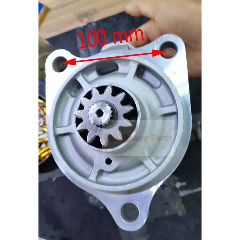 24V 11T Starter Motor 28100 - E0300 28100 - 2875 0365 - 602 - 0028 for Hino Engine P11C P11C - VC Kobelco Excavator SK485 - 9 - Fab Heavy Parts