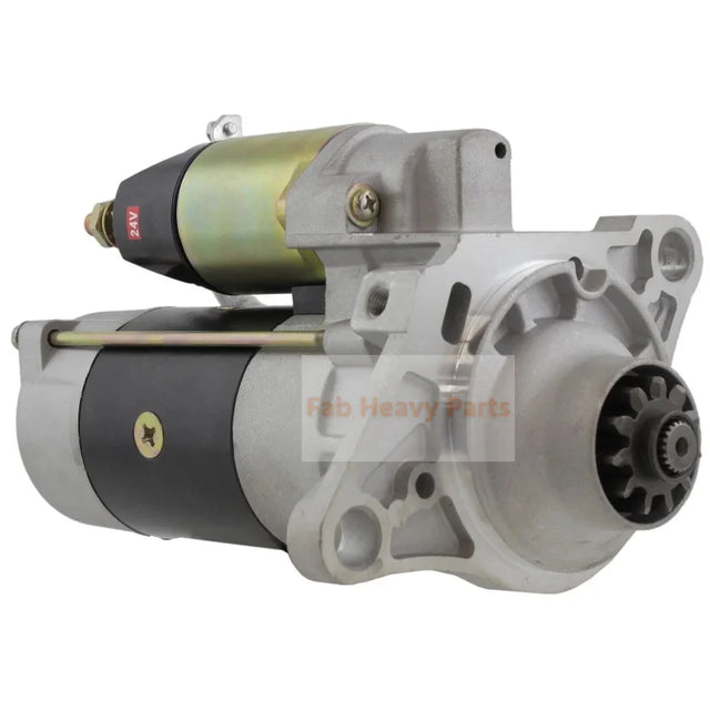 24V 11T Starter Motor M8T60971 M8T60973 M8T60972 Fits for Hitachi Excavators Zaxis 330 Zaxis 370 ZX330 ZX350-3 ZX350H ZX350K ZX350LCH