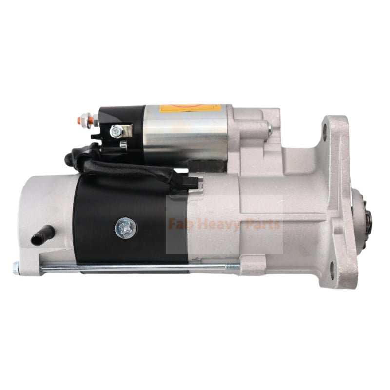 24V 13T Starter Motor ME049186 for Mitsubishi Engine 4D31 4D32 Fits for Caterpillar CAT Excavator E110 E70 E70B - Fab Heavy Parts