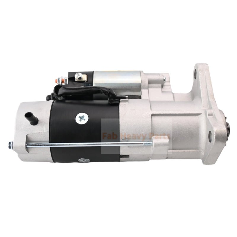 24V 13T Starter Motor ME049186 for Mitsubishi Engine 4D31 4D32 Fits for Caterpillar CAT Excavator E110 E70 E70B - Fab Heavy Parts