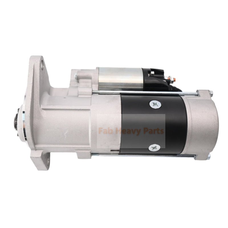 24V 13T Starter Motor ME049186 for Mitsubishi Engine 4D31 4D32 Fits for Caterpillar CAT Excavator E110 E70 E70B - Fab Heavy Parts