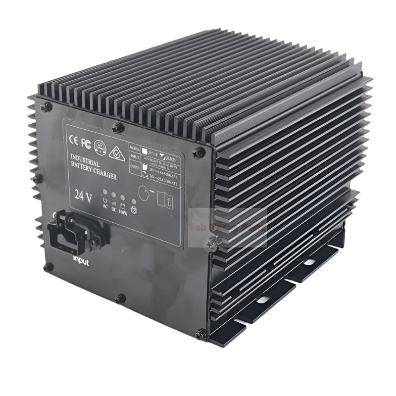 24V 25A Battery Charger HB600 128537 161827 129720 for SkyJack 3015 3219 3220 3226 - Fab Heavy Parts
