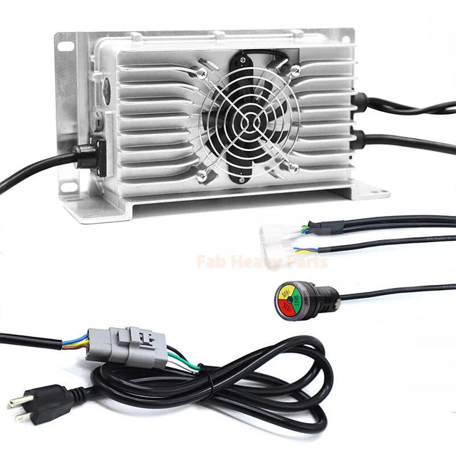 24V 25A Battery Charger HB600 - 24B 105739 96211 Fits for Genie GS GR Scissor Boom Lift - Fab Heavy Parts