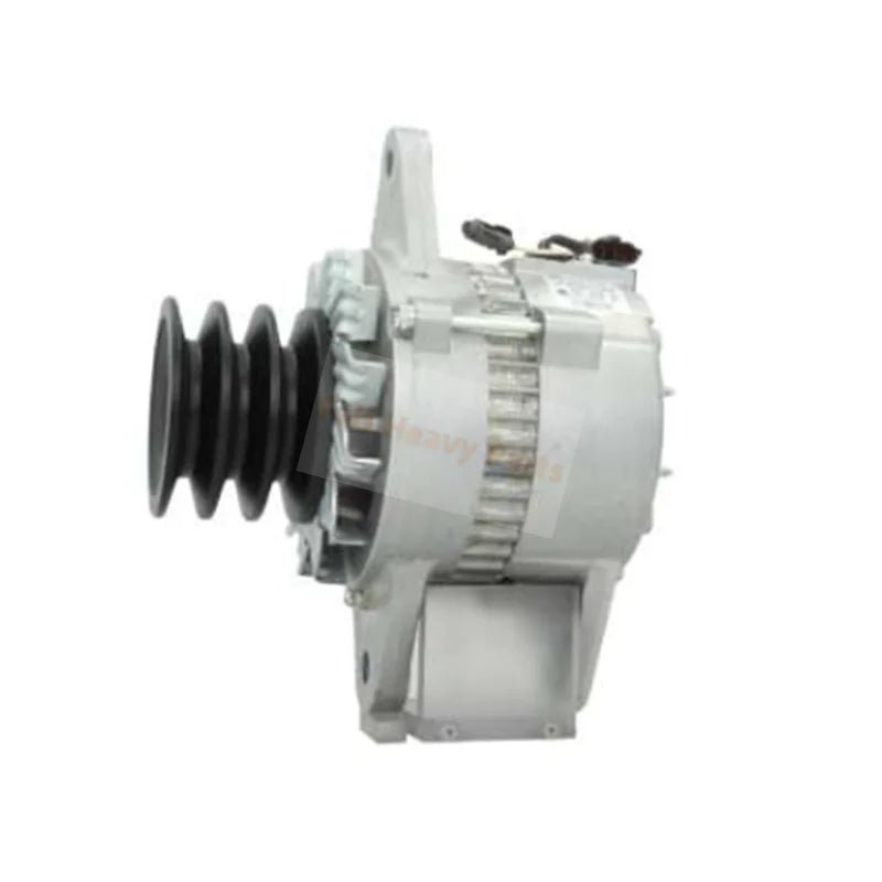 24V 40A Alternator 1 - 81200452 - 0 for Isuzu Engine 6RB1 10PD1 12PD1 Hitachi Excavator EX400 - 3C EX400 - 5 EX450H - 5 EX450LC - 1 - Fab Heavy Parts