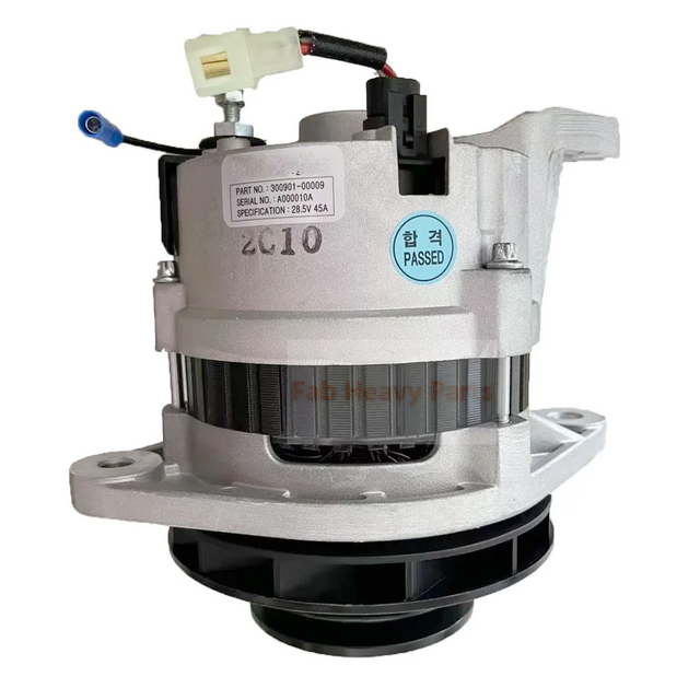 Alternador de 24V 45A 300901-00175 apto para motor Doosan Daewoo DP158 DP180 P180LE