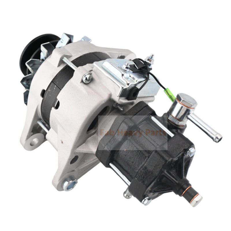 24V Alternator 1 - 81200314 - 0 for Isuzu Engine 6BD1 Hitachi Excavator UH07 - 7 UH08 - 3 - Fab Heavy Parts