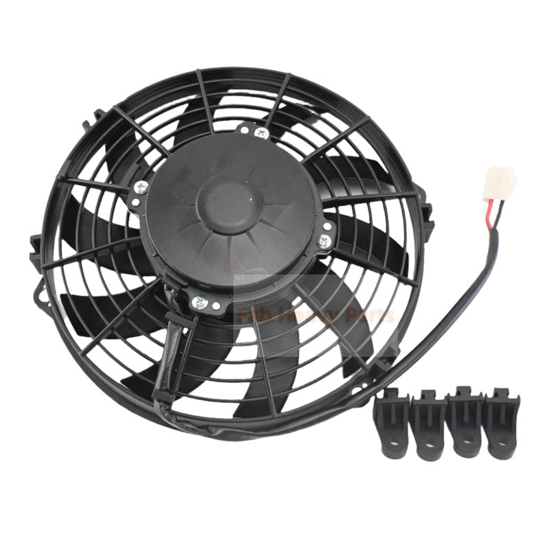 24V Electric Cooling Radiator Fan Blower 30100336 VA07-BP12/C-58A - Fab Heavy Parts