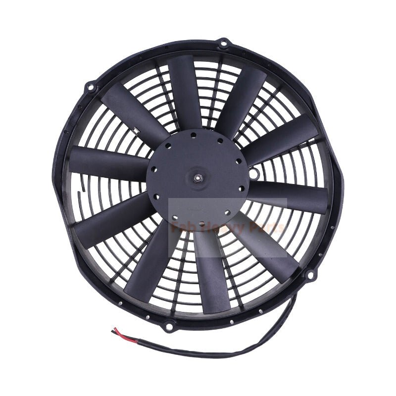 24V Electric Cooling Radiator Fan Blower 30100465 VA09-BP12/C-54A - Fab Heavy Parts