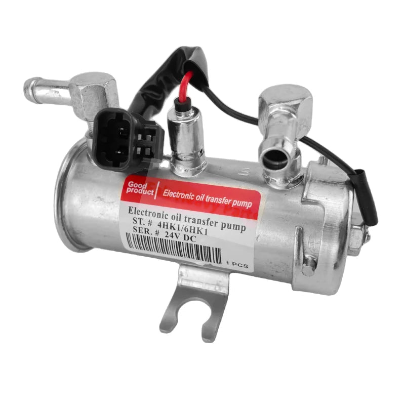 24V Fuel feed Pump 4645227 for Isuzu Engine 4HK1 6HK1 Hitachi Excavator ZX110 - 3 ZX120 - 3 ZX130 - 3 ZX135US - 3 ZX200 - 3 ZX240 - 3 ZX270 - 3 ZX330 - 3 - Fab Heavy Parts