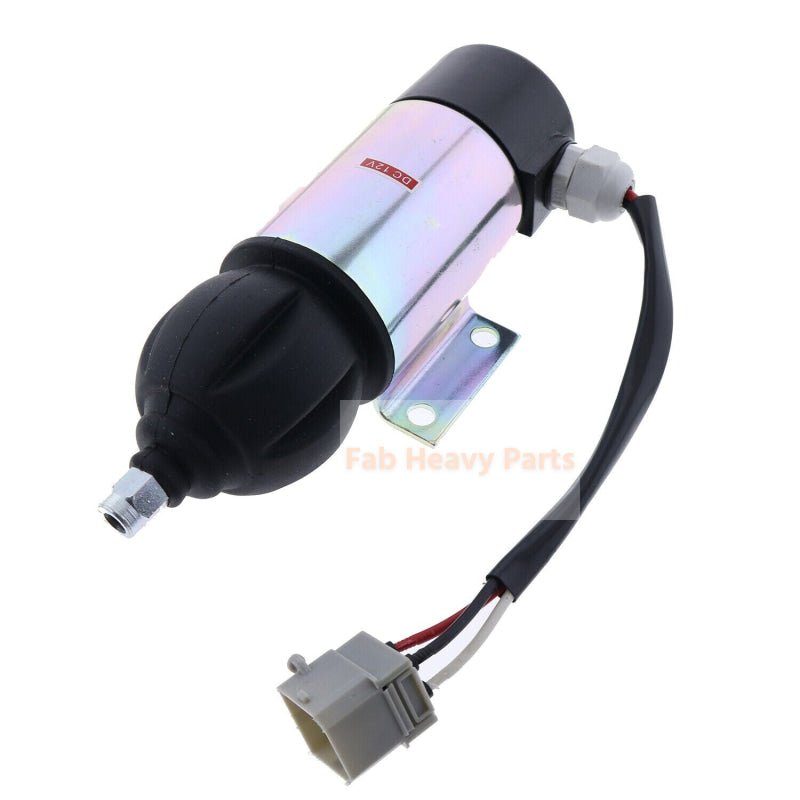 24V Fuel ShutOff Solenoid OE51557 873754 872458 Fits For Volvo Penta TAMD61A TAMD71A - Fab Heavy Parts