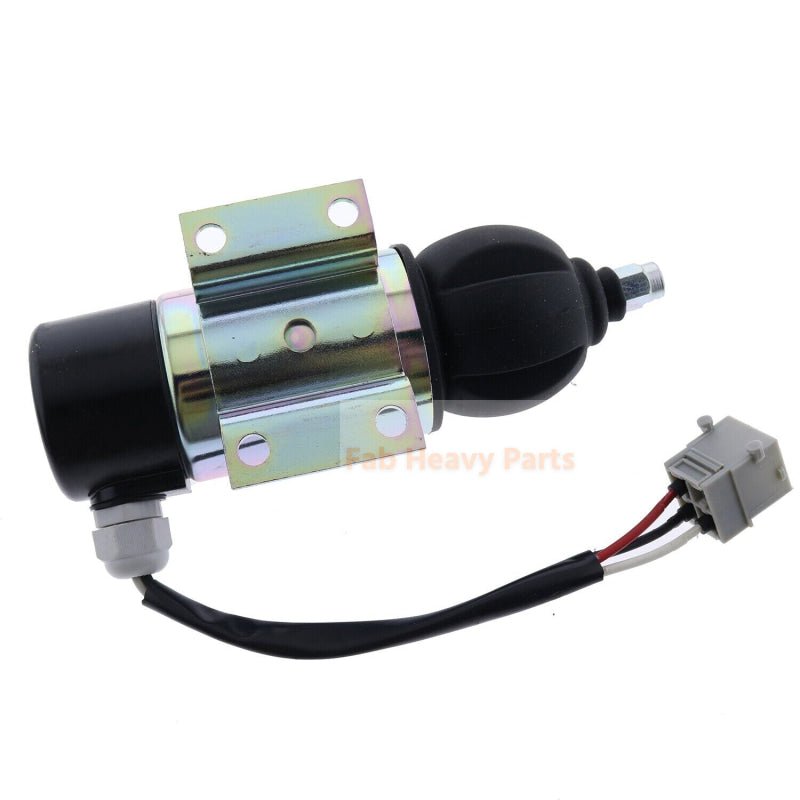 24V Fuel ShutOff Solenoid OE51557 873754 872458 Fits For Volvo Penta TAMD61A TAMD71A - Fab Heavy Parts