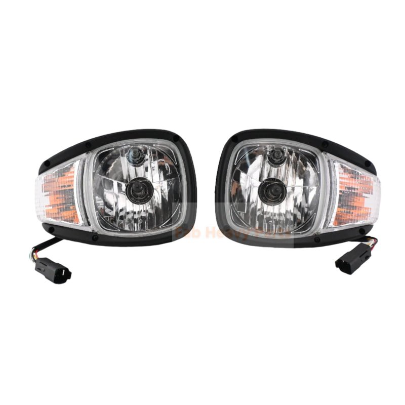 24V Headlight 344 - 3456 3443456 344 - 3455 3443455 Fits for Caterpillar CAT Engine C7 C6.6 C4.4 Loader 924H 924K 930G 930K - Fab Heavy Parts