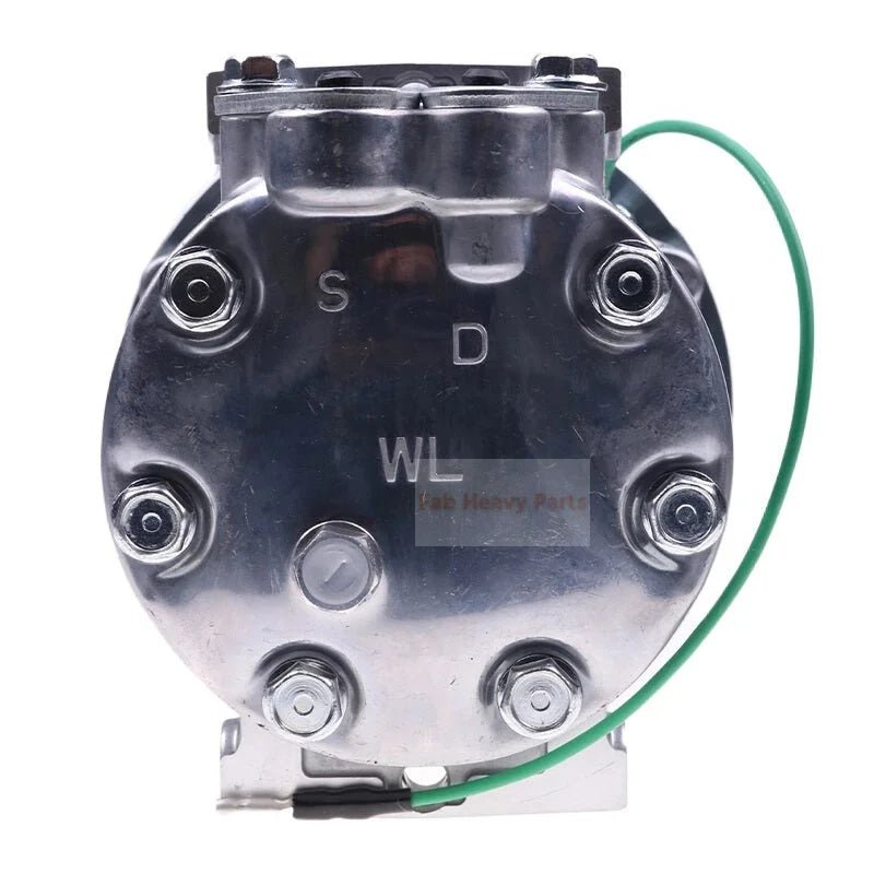 24V SD7H13 A/C Compressor 4674027 Fits for John Deere Excavator 60D 60G - Fab Heavy Parts