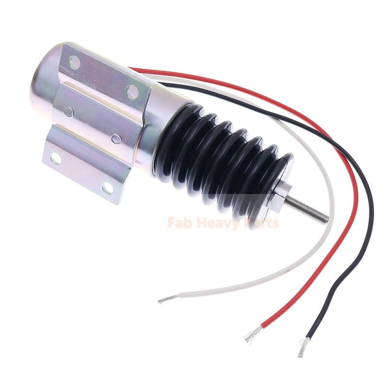 24V Solenoid 119 - 7017 1197017 Fits for Caterpillar CAT Vibratory Compactor CB - 434C CB - 534C CB - 535B CB - 634C CP - 433E Engine 3054 3116 - Fab Heavy Parts