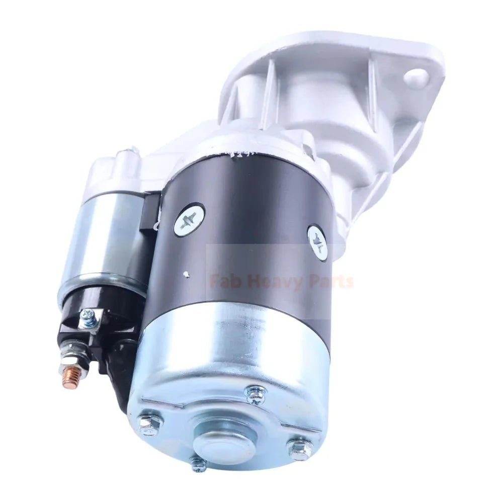 24V Starter Motor MIU801847 Fits for Yanmar Engine 4TNV98C for John Deere 75 75P 75G 85 85P 85G for Hitachi ZAXIS75US - 5N ZAXIS85USB - 5N Excavator - Fab Heavy Parts