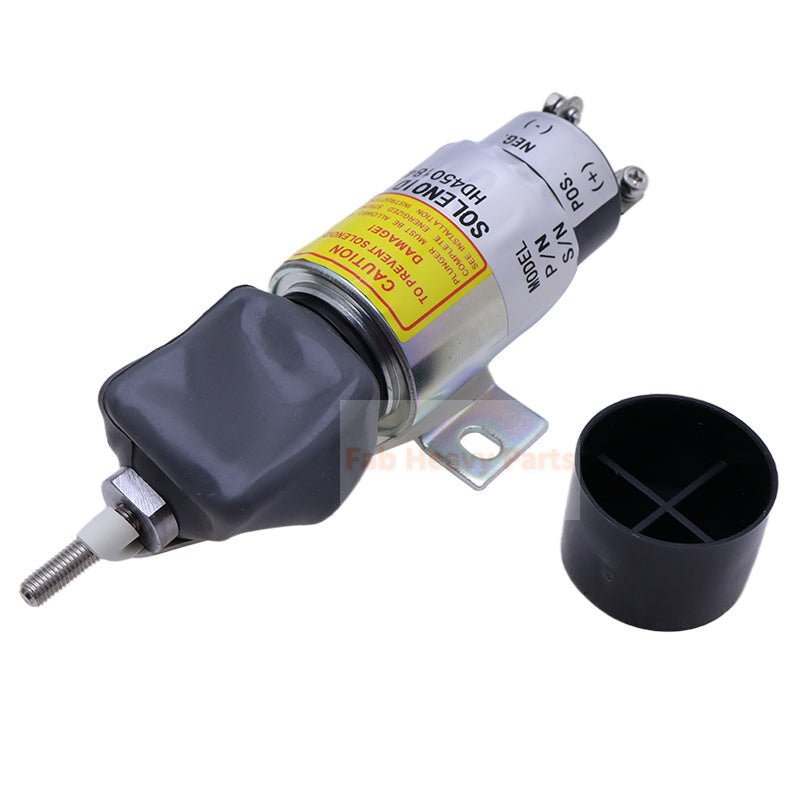24V Stop Solenoid 1751 - 24E2U1B1S1A 1700 - 2513 Fits for Woodward - Fab Heavy Parts
