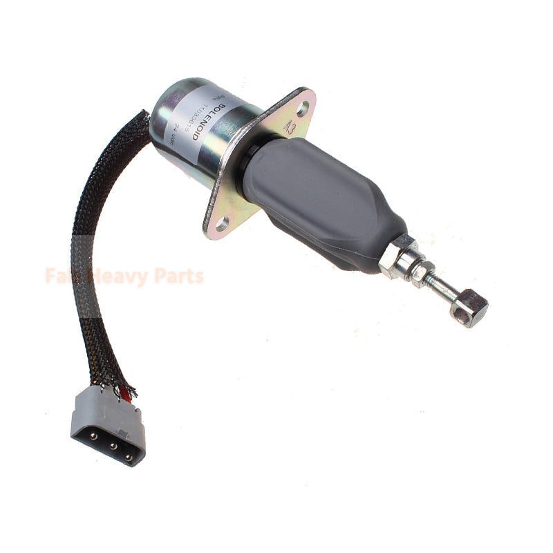 24V Stop Solenoid VOE11033615 Fits for Volvo Wheel Loader L180 L180C L50B L50C