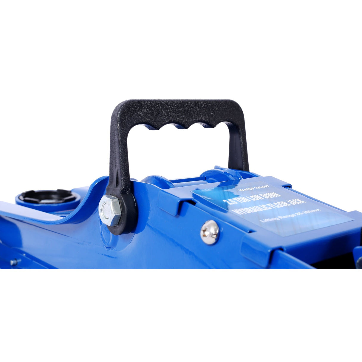 2.5 Ton Low Profile Heavy - Duty Steel Racing Floor Jack with Single Piston Lift Pump Lifting Range 3.5" - 14.50" - Fab Heavy Parts