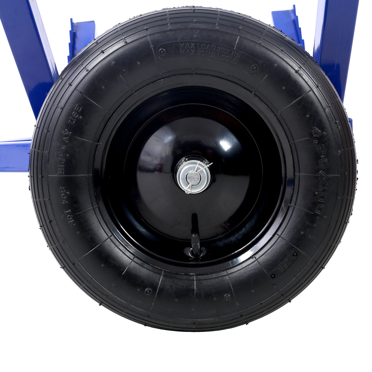 Log Dolly With Load Binder And Choker Chain 440LB With 2PCS 16in Air Tires--Blue