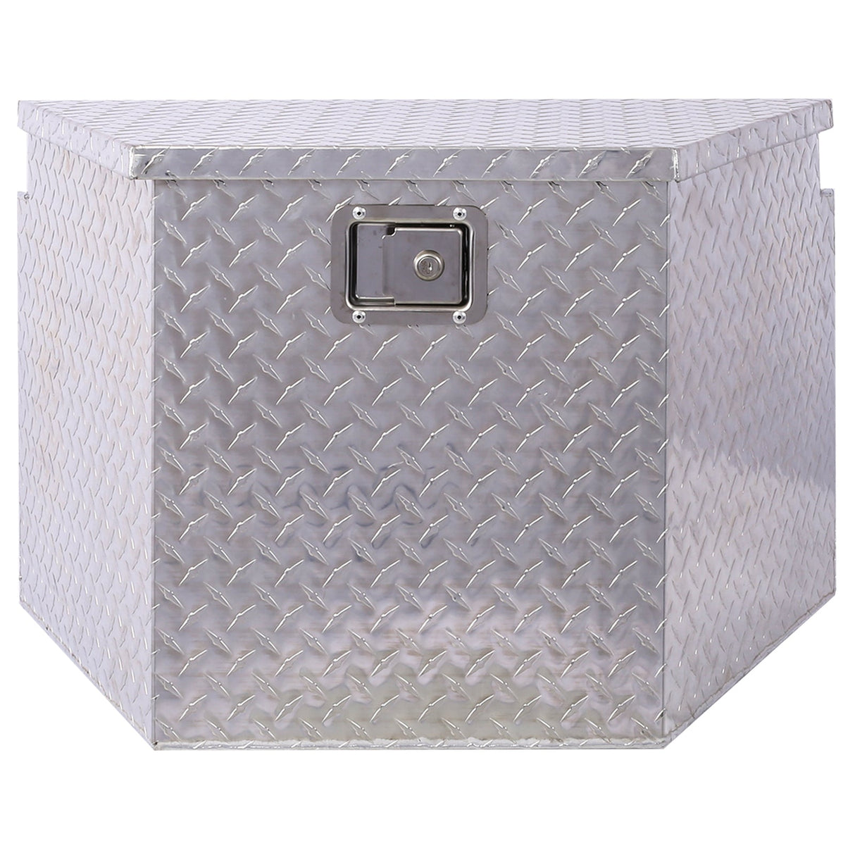 29 Inch Truck Box Aluminum Tool Box Heavy Duty w/Lock Keys 29x16.5x18.5inch - Silver - Fab Heavy Parts