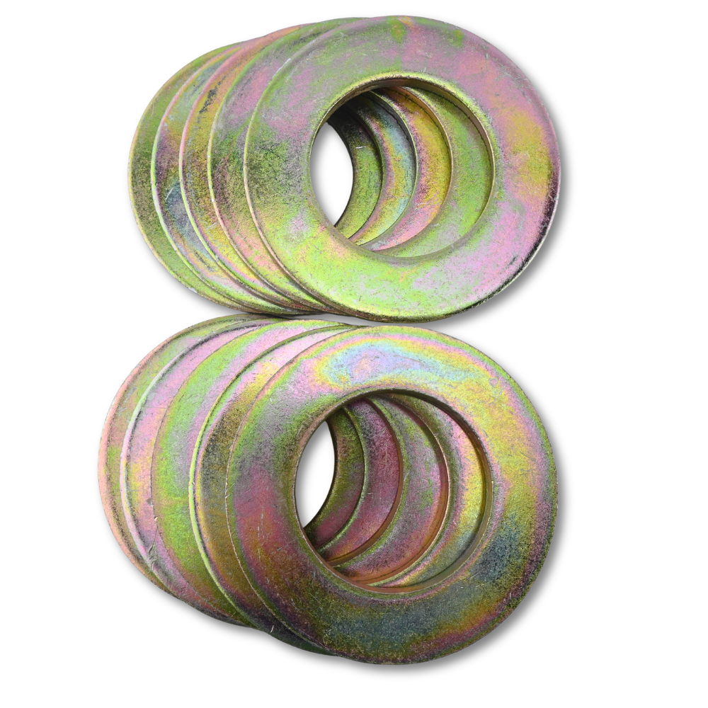 60*100*5mm Large Bucket Shim Washer Kit for Excavator Loader Digger - Pack of 10