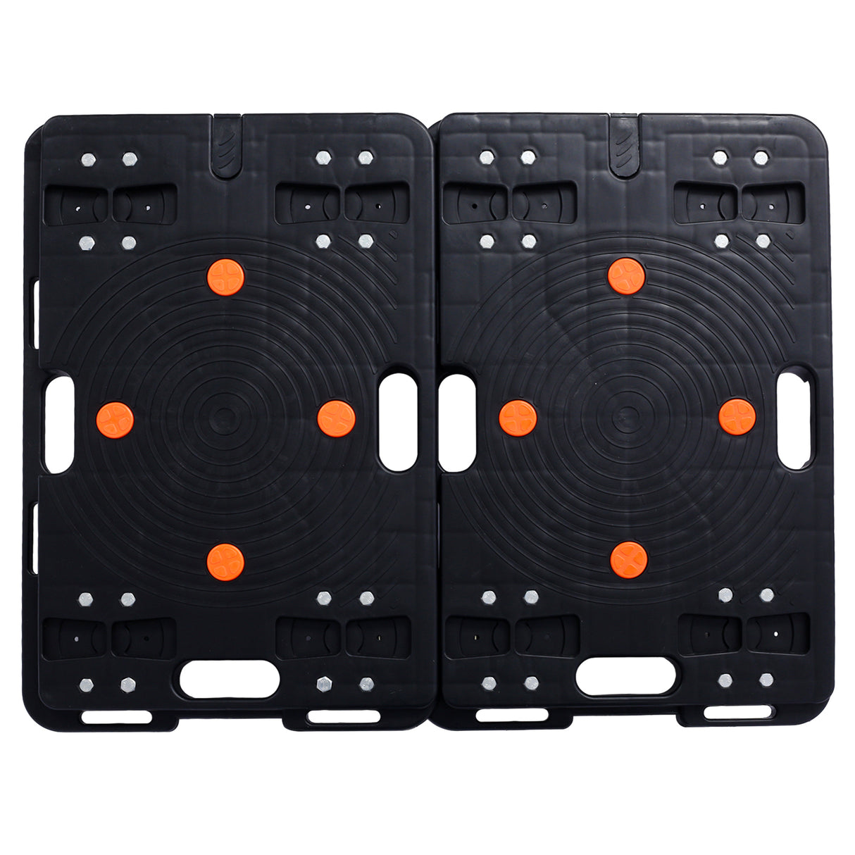 4Pcs Heavy Duty Interlocking Moving Dolly with 4 Wheels 23.6 x 15.7 Inch 330 Lbs Capacity Each Count