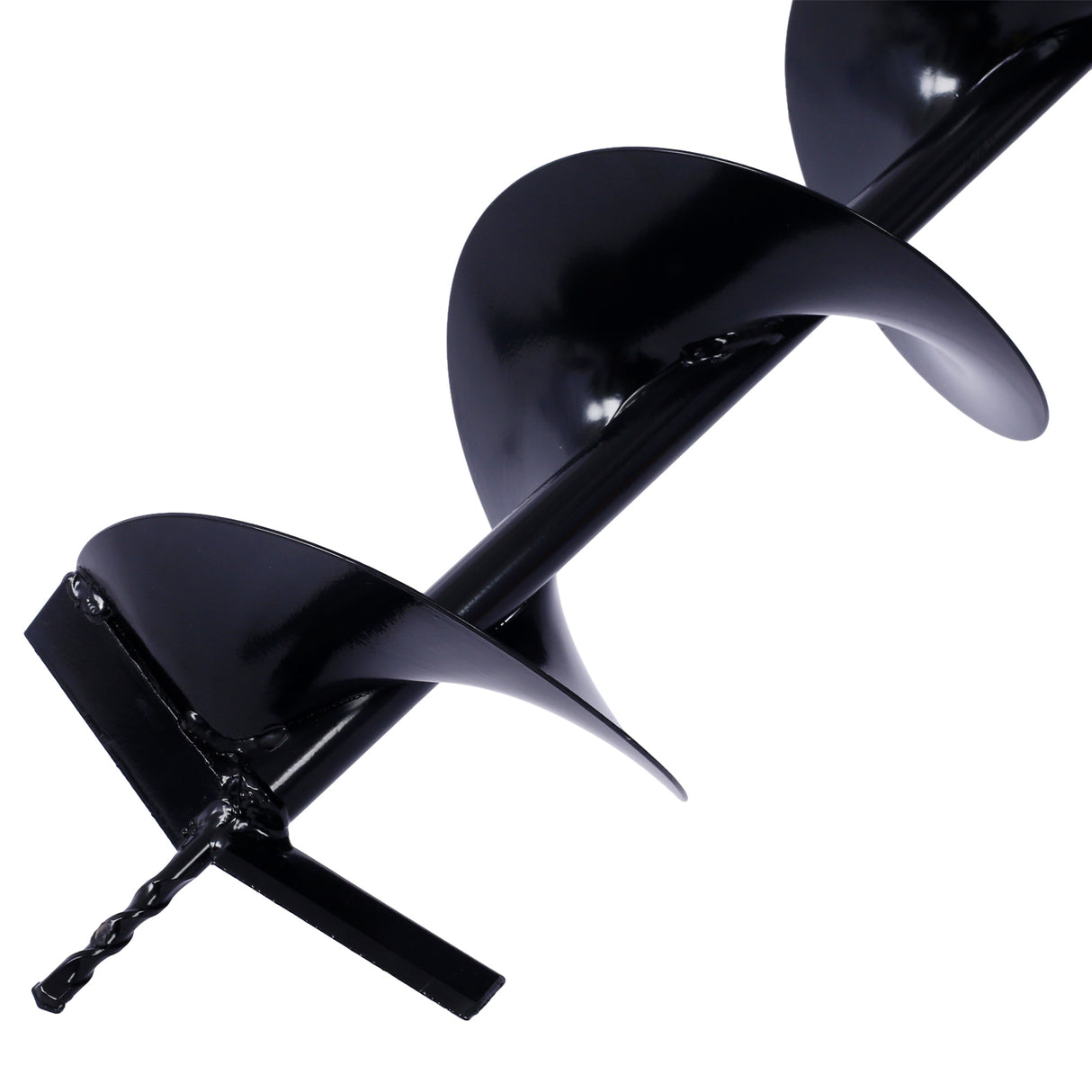 4IN+8IN+10IN+12IN Auger Drill Bit 3/4" Shaft Digger Replacement Bits Earth