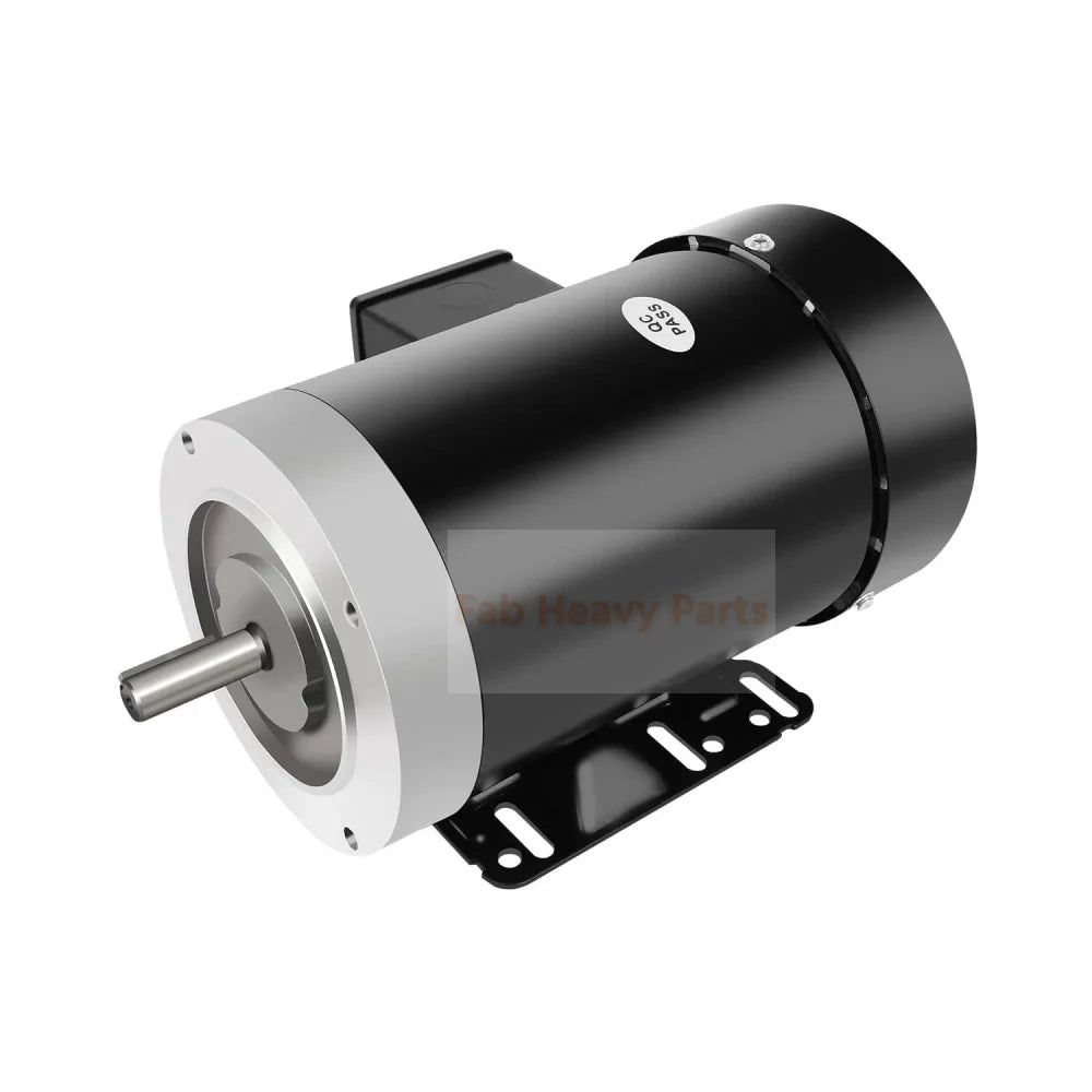 2HP Electric Motor Air Compressor Motor 3450 RPM General Purpose Motor Single Phase Motor 56C Frame 115V/230V 5/8"Shaft Diameter TEFC - Fab Heavy Parts