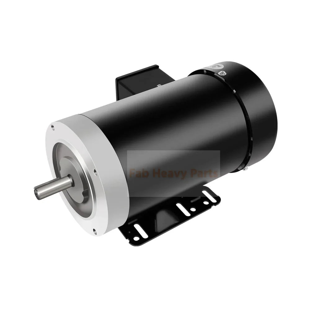 2HP Electric Motor Air Compressor Motor 3450 RPM General Purpose Motor Single Phase Motor 56C Frame 115V/230V 5/8"Shaft Diameter TEFC - Fab Heavy Parts
