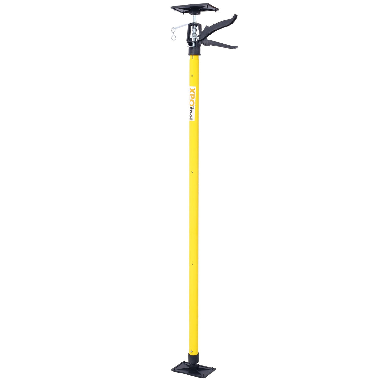 2Pack Adjustable Support Pole Steel 3rd Hand System Rod Extends from 45 to 114 Inch - Yellow - Fab Heavy Parts