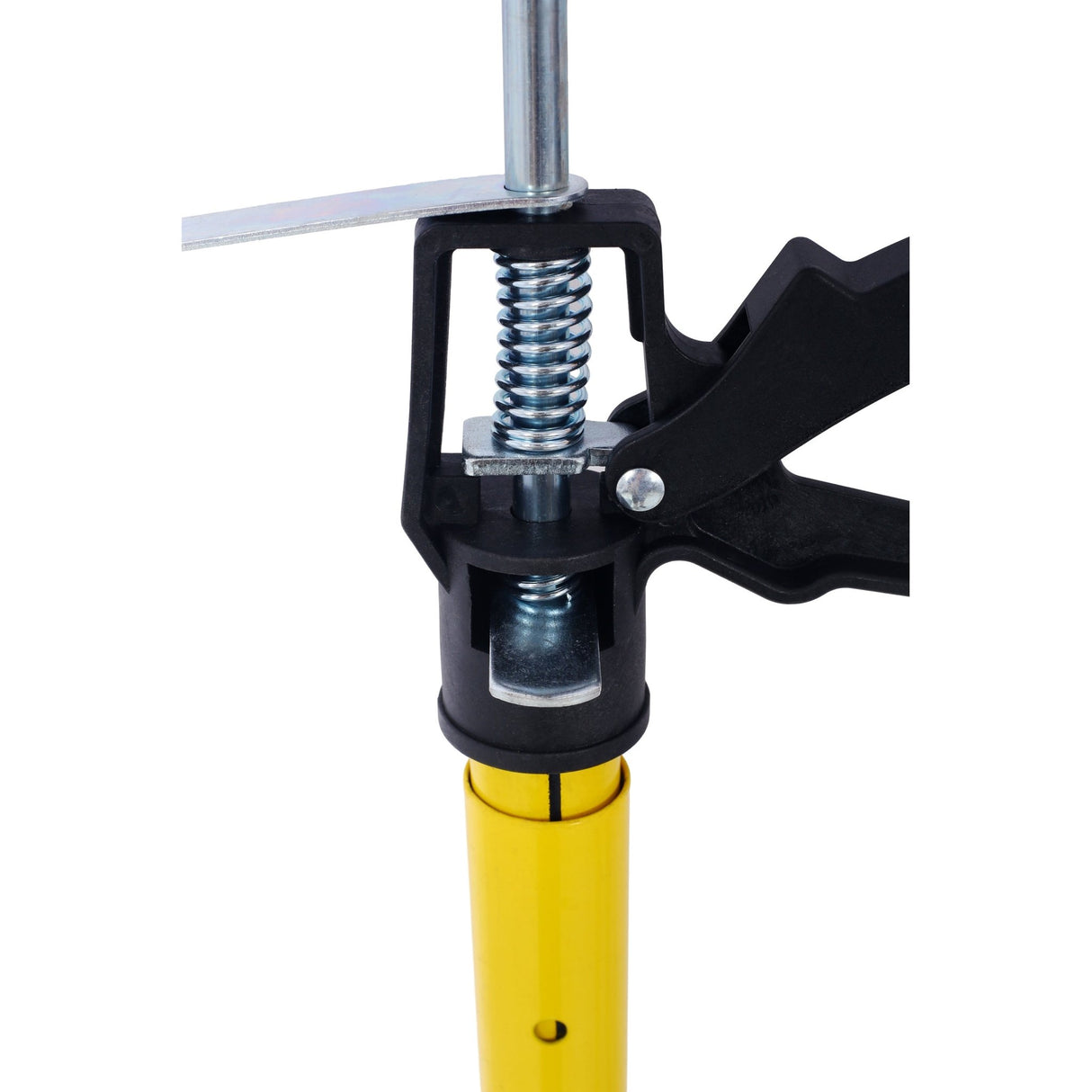 2Pack Adjustable Support Pole Steel 3rd Hand System Rod Extends from 45 to 114 Inch - Yellow - Fab Heavy Parts