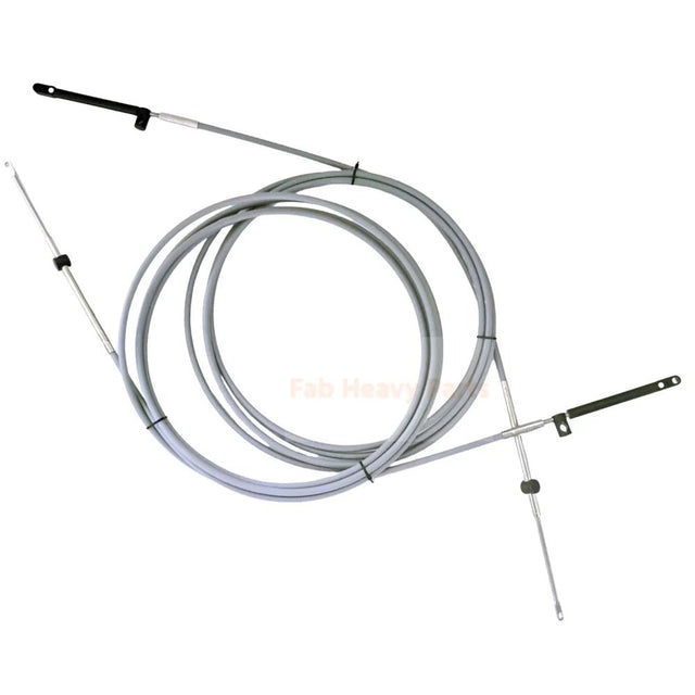 2PCS 12FT Shift/ Throttle Cable 881170AXX Fits for Mercury Outboard Control box GEN I - Fab Heavy Parts