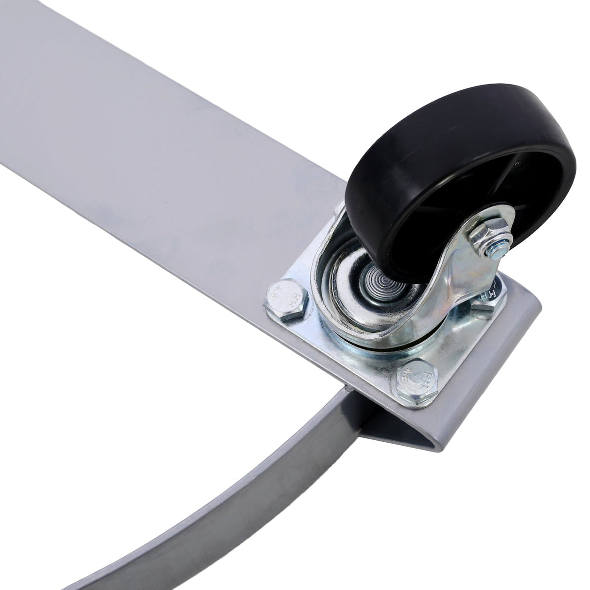 2Pcs Dolly for 55 Gallon Drums Barrel with 4 Swivel Caster Wheels Heavy Duty Steel Frame Cart with Brake - Fab Heavy Parts