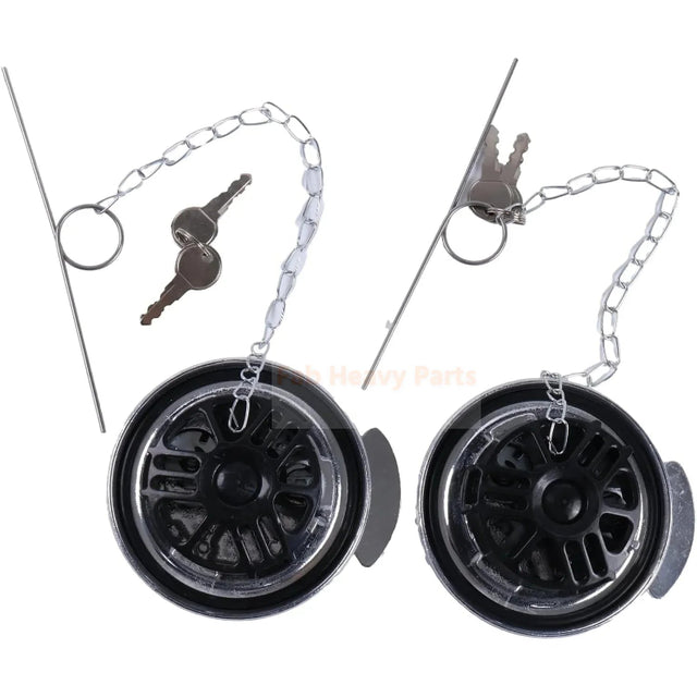 2 pcs tappo di carburante a leva di bloccaggio 11-04859-100 11-04859-200 1104859100 1104859200 Adatto per il camion Peterbilt 330 335 348 377 587 567 Sostituzione