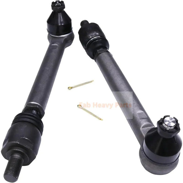 2PCS Track Tie Rod 126/02253 126/01946 12602253 12601946 Fits for JCB Loader 3C 3CX 3CN 3DX 4C 4CN 4DX Replacement - Fab Heavy Parts