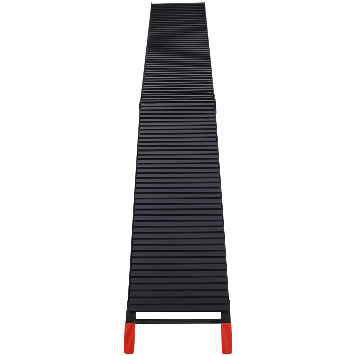 2PCS Truck Ramps 80"x12" Portable Loading Ramp 1500 LBS Capacity Aluminum Folding with Handle & Buckle - Black Coating - Fab Heavy Parts