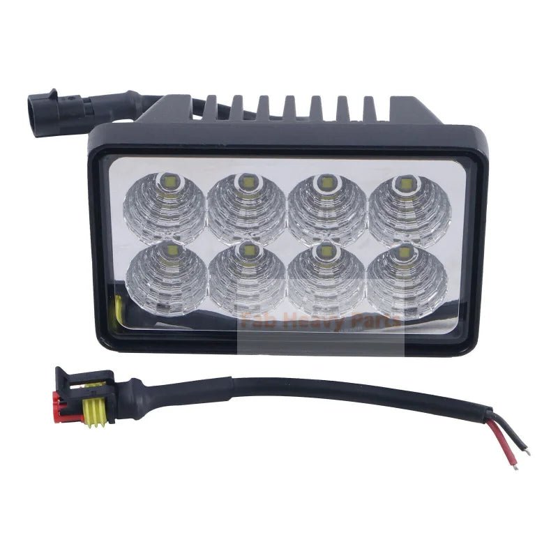 2X LED Headlight 9844417 86533428 Fits for New Holland L120 L125 L140 L150 L160 L170 - Fab Heavy Parts