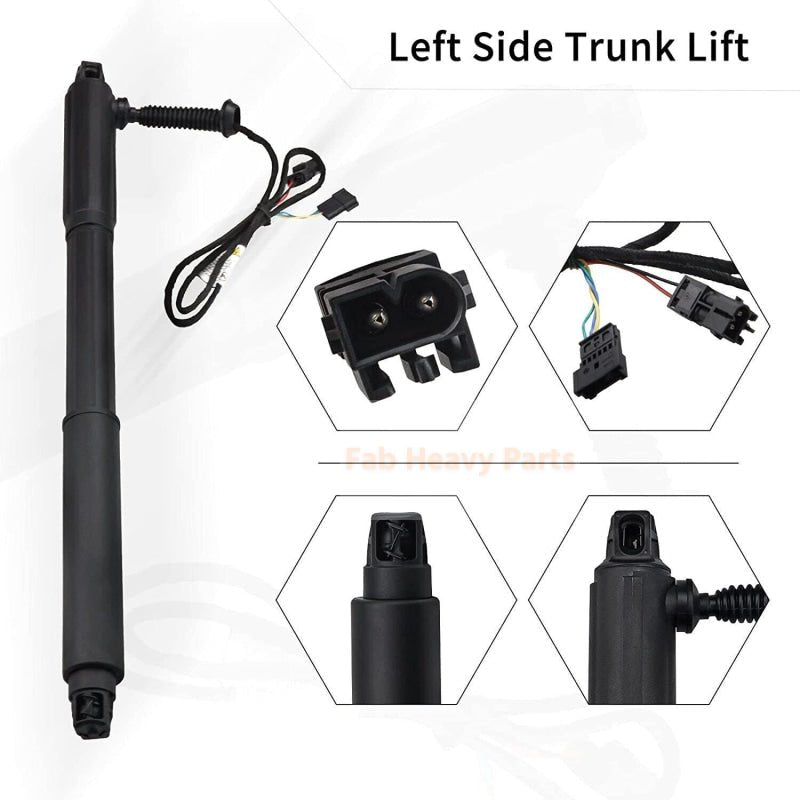 2X Rear Left & Right Electric Tailgate Lift Supports 51247332695 51247332696 For BMW X5 E70 2007 - 2013 - Fab Heavy Parts