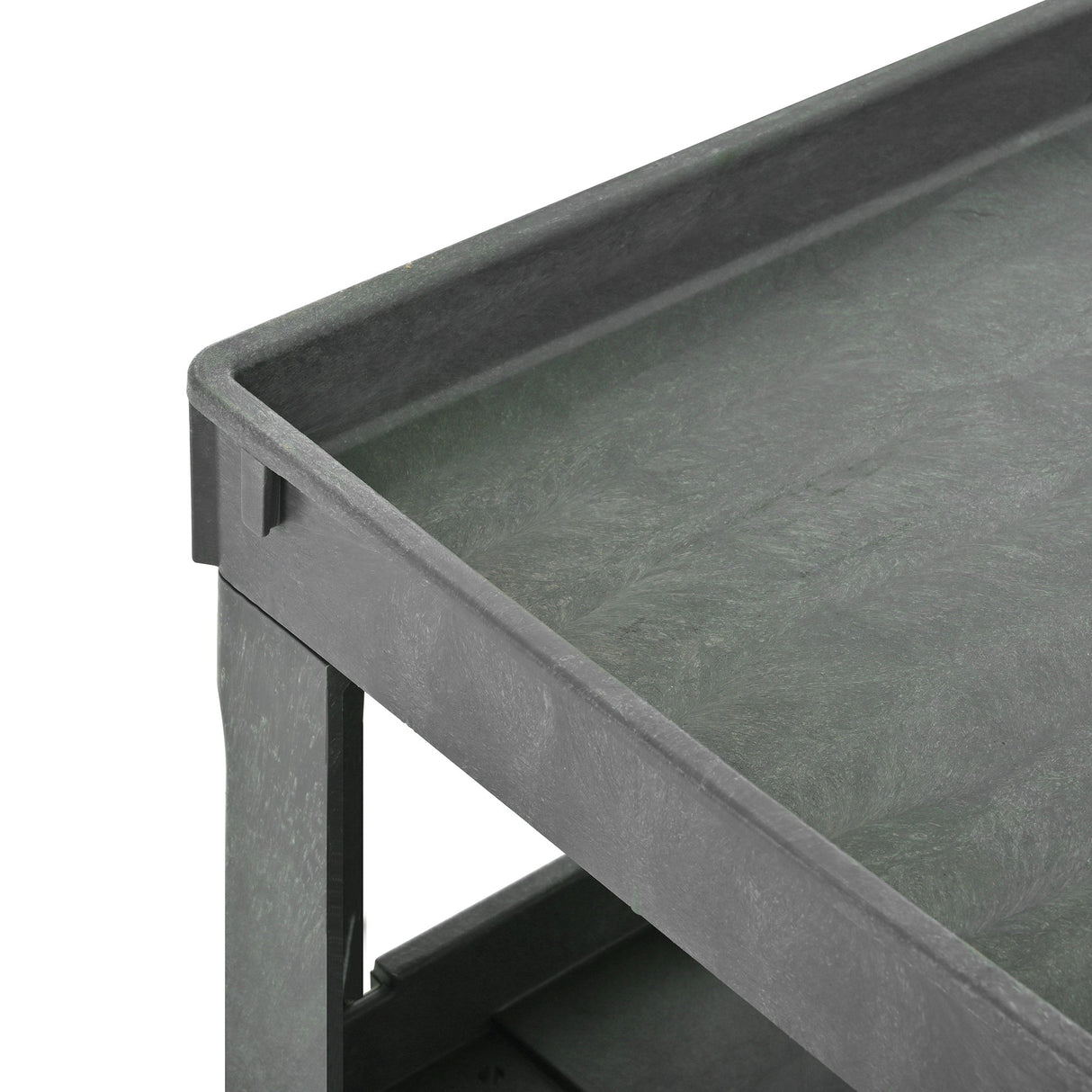 3 Layers Rolling Utility Cart with Wheels 600 LBS Heavy - Duty Capacity - Fab Heavy Parts