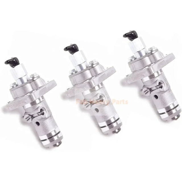 3 PCS Fuel Injection Pump 8 - 97034591 - 6 8970345916 Fits for Isuzu 3LA1 3LD1 4LB1 4LC1 4LE1/2 Engine - Fab Heavy Parts
