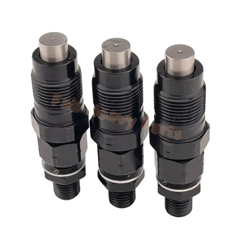 3 PCS Fuel Injector 1G677 - 53903 1903 - 3015 for Kubota D1105 V1505 D1305 D1005 Engine F3680 RTV1100 B3200 B2630 KX71 - Fab Heavy Parts
