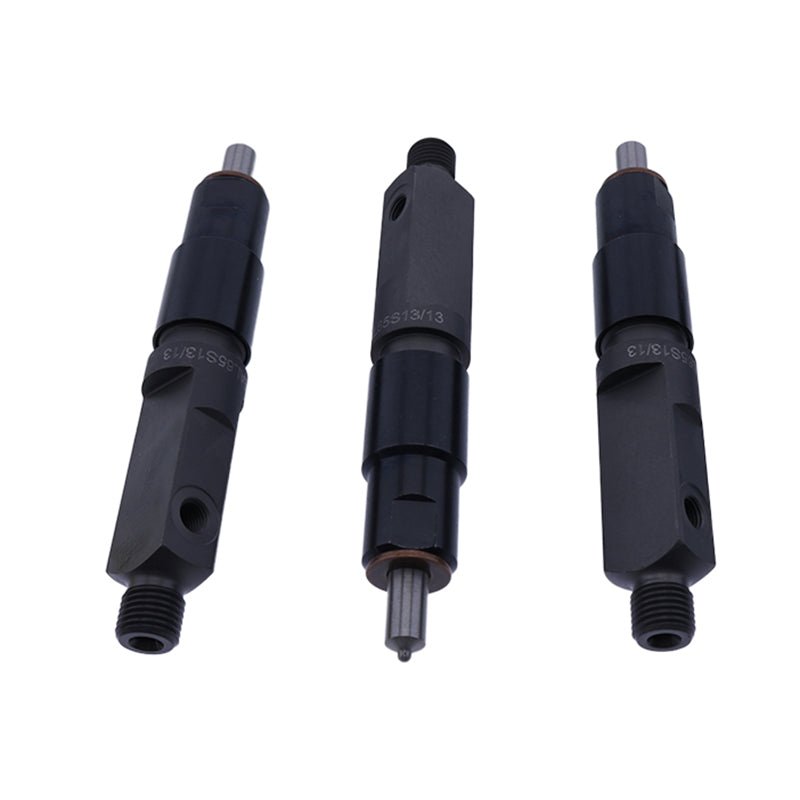 3 Piece Fuel Injector F1243293 Fits for Case IH Crawler Excavator 488CL 488P 60CL 60CS 60P 70B 75B 75BCK 80CR 85CK 90BCK - Fab Heavy Parts