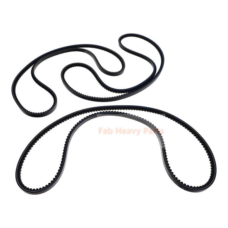 3 Pieces XPA 1432LW Drive Belt 2204152059 for Atlas Copco Air Compressor - Fab Heavy Parts