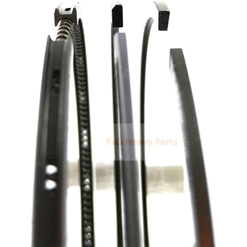 3 Piston Ring Set 1J091 - 21050 1G460 - 21050 Fits For Kubota Engine Z602 D902 Tractor BX23S BX24 BX25 BX1500 BX2230 BX2350 BX2360 BX2370 BX2380 Excavator Turn Mower - Fab Heavy Parts