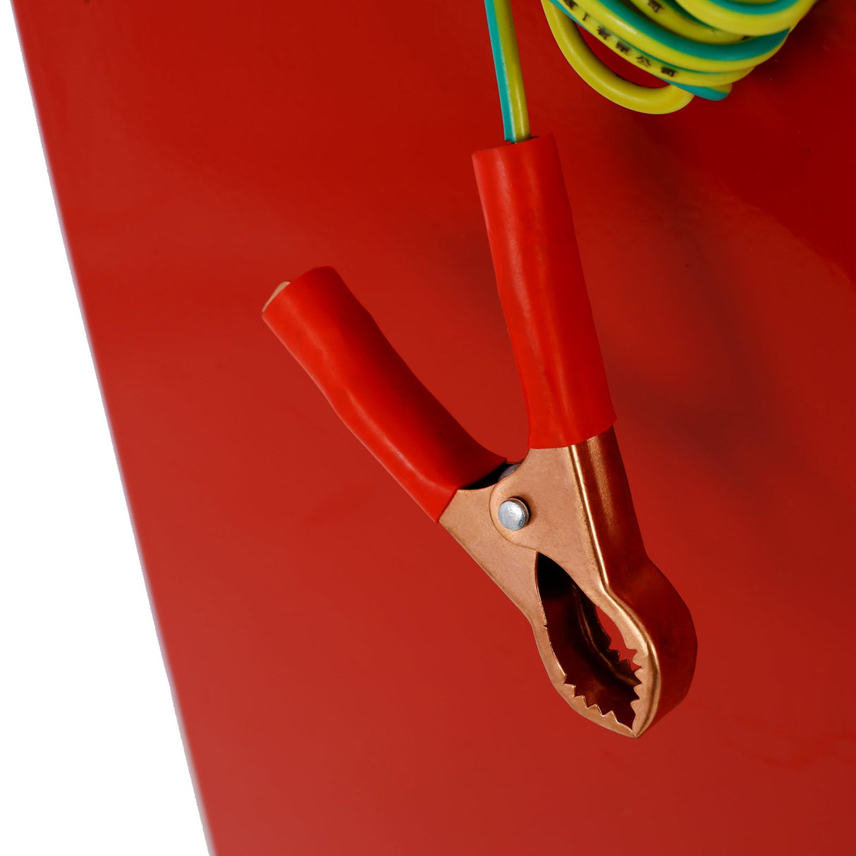 30 Gallon Gas Caddy With Wheels Reversible Rotary Hand Siphon Pump Storage - Red - Fab Heavy Parts