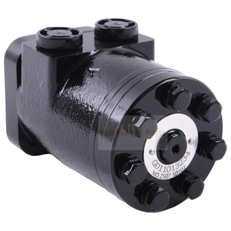 3.15 cu in Hydraulic Motor BMPH - 50 - H4 - K - P 16 lbs. SAE 4 1/2" NPT 4 Bolt 3.25" Bolt Circle Reversible - Fab Heavy Parts